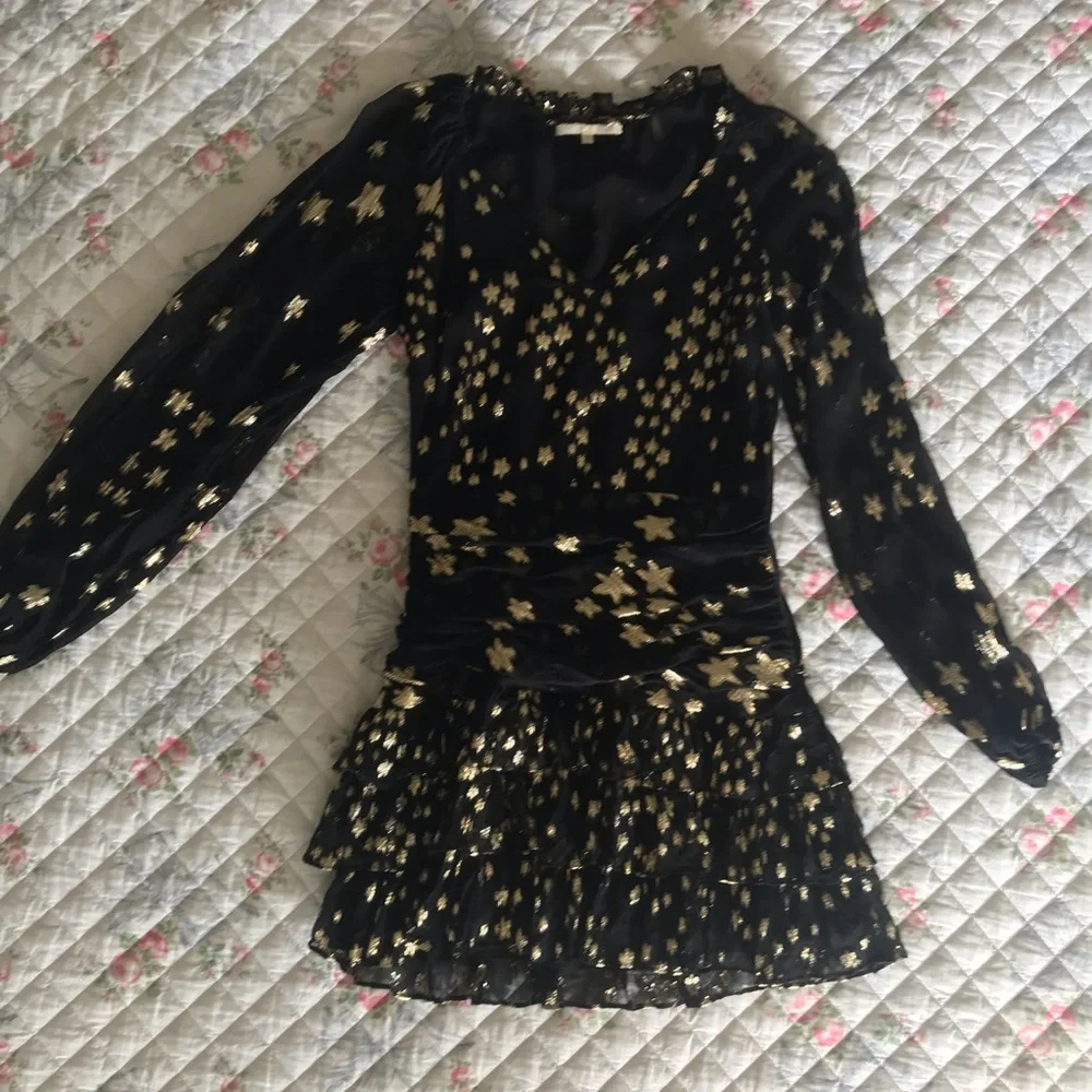 Trade/Sell Loveshackfancy Rina Star Dress🌺💖Size 0 EUC - Picture 4 of 5